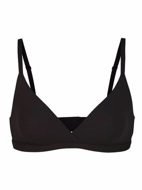 NWT SKIMS Fits Everybody Crossover Bralette Onyx Black XL